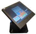 ILS 15R The sho-Q-box.... Economical approach to presentation productivity, the all-in-one 19" touch PC comes preloaded with MS Office and sho-Q PowerPoint presentations manager and delivery support tools. The PC is mounted on a solid table foot for standing height use in any meeting room or class room.