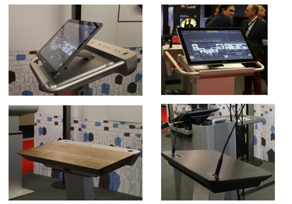 ILS lectern at ISE 2015